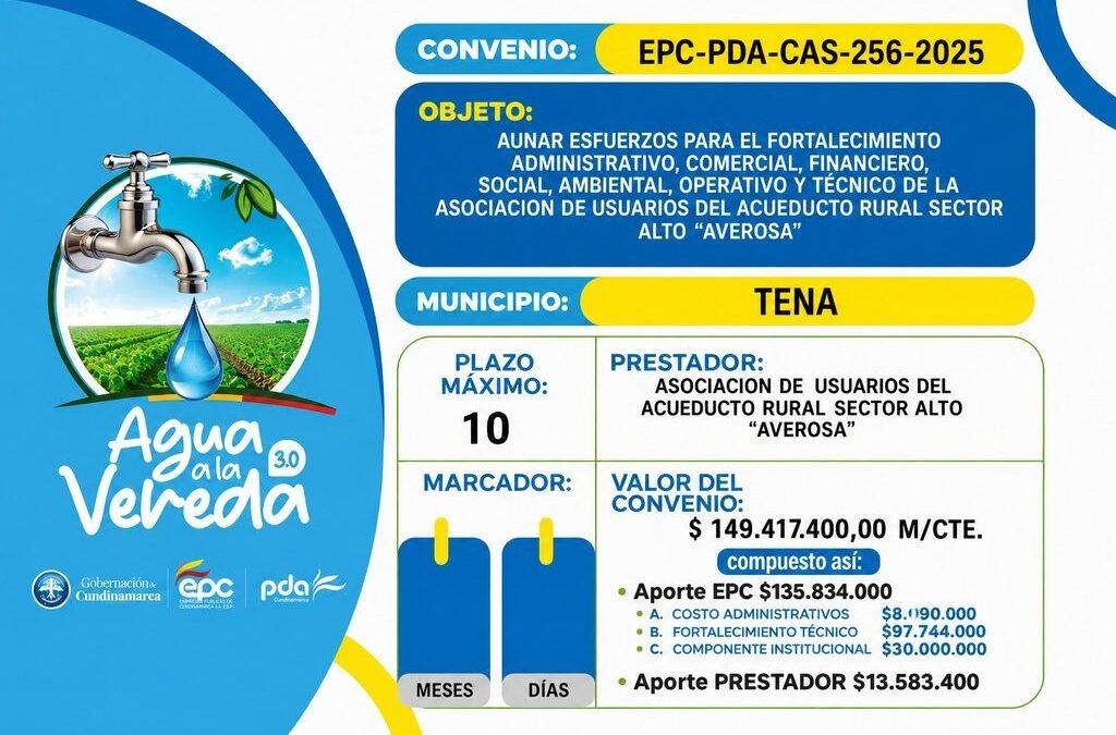 Comunicado – Convenio EPC-PDA-CAS-256-2025